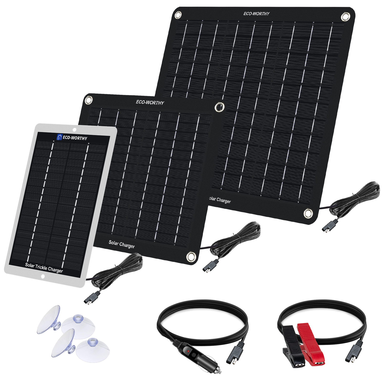 Solar Erhaltungsladegerät für 12V Batterien in Auto & Boot