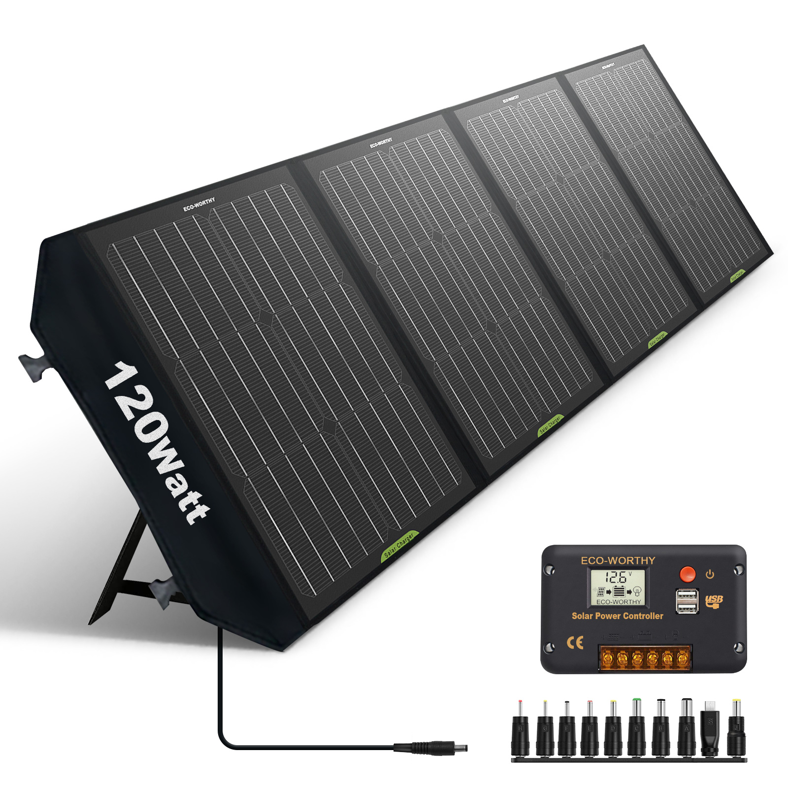 Faltbares Solarpanel für Outdoor/Camping/RV/Off-Grid