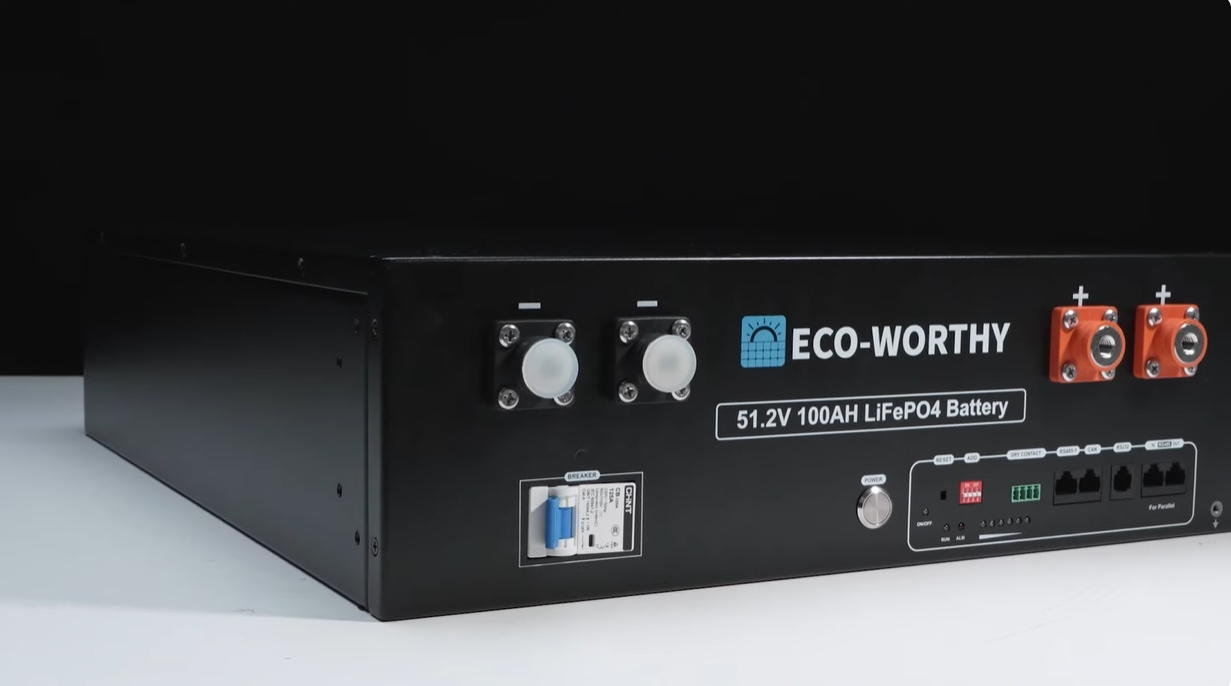 WLAN-Einrichtungshandbuch | ECO-WORTHY 51,2 V 100 Ah Server-Rack-Batterie